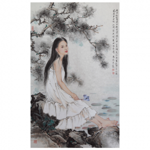 赵永夫《湖面初秋》60x96cm