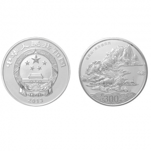 中国佛教圣地普陀山金银币1公斤银币