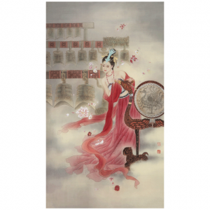 赵永夫《缓歌漫舞》84x143cm